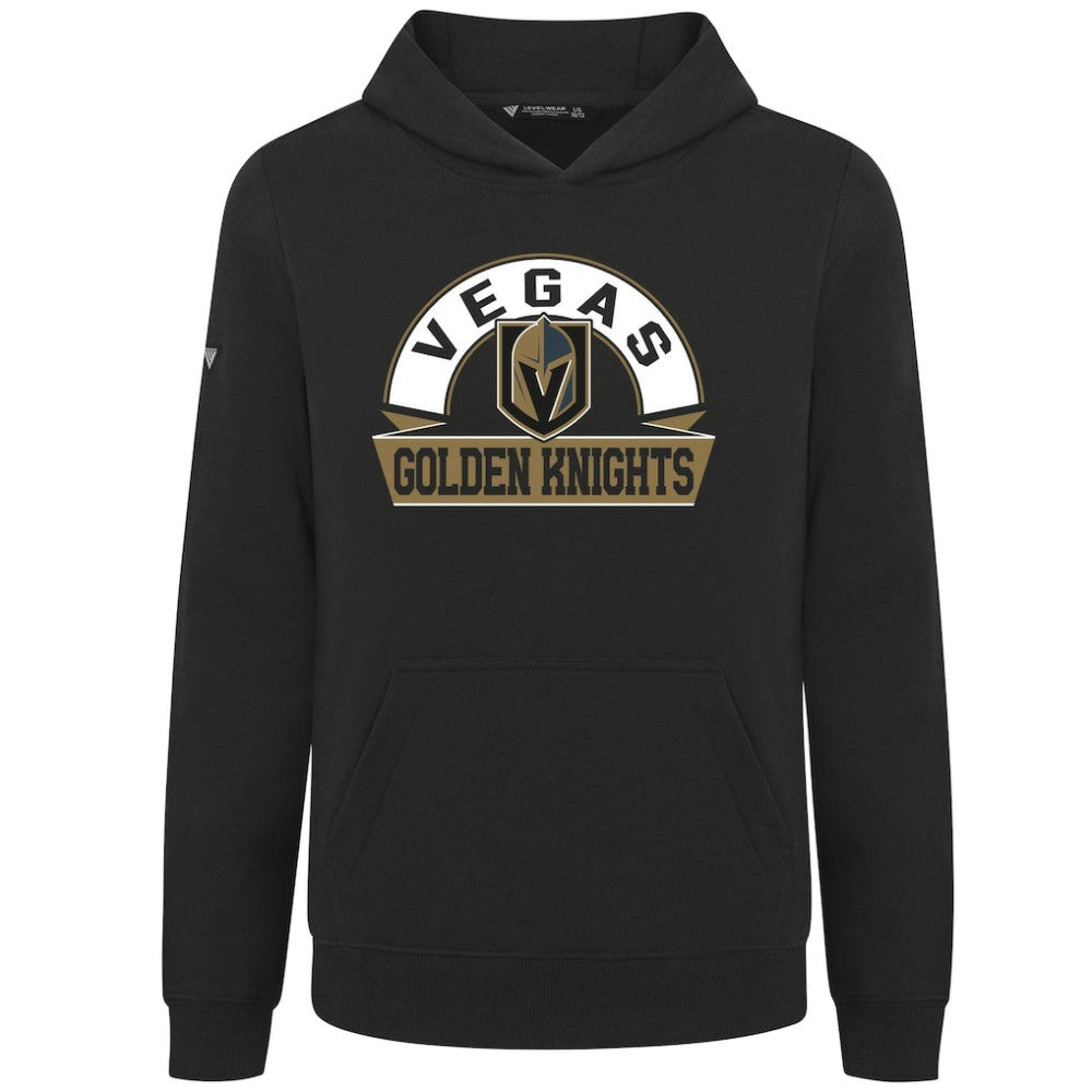 Vegas Golden Knights Levelwear Youth Podium Banner Arch Pullover Hoodie Discount