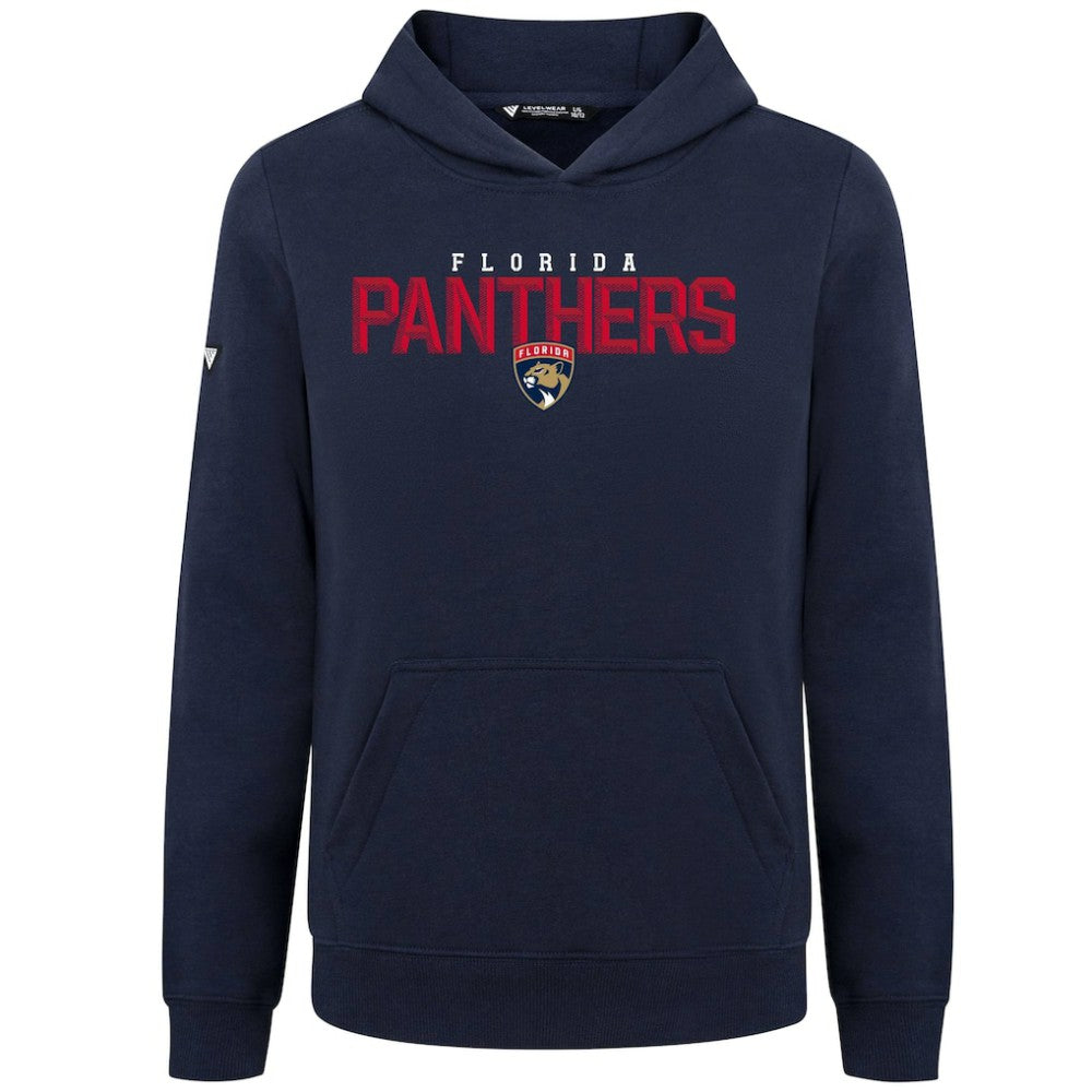 Florida Panthers Levelwear Youth Podium Carve Pullover Hoodie On Sale