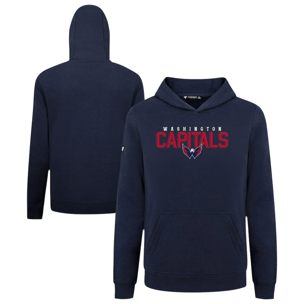 Washington Capitals Levelwear Youth Podium Carve Pullover Hoodie On Sale