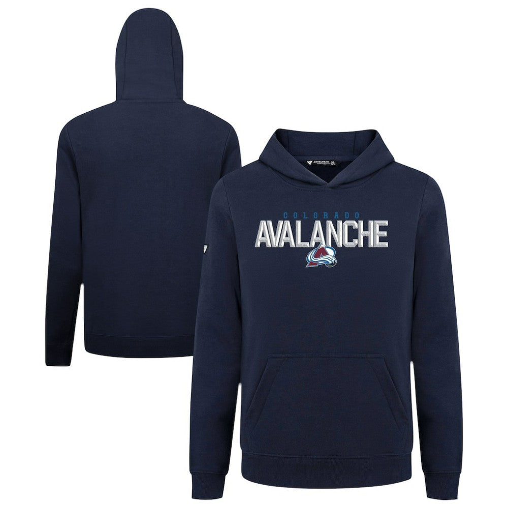 Colorado Avalanche Levelwear Youth Podium Carve Pullover Hoodie Outlet