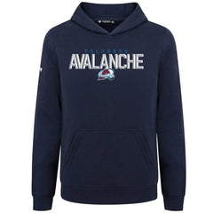 Colorado Avalanche Levelwear Youth Podium Carve Pullover Hoodie Outlet