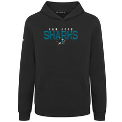 San Jose Sharks Levelwear Youth Podium Carve Pullover Hoodie On Sale
