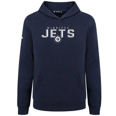 Winnipeg Jets Levelwear Youth Podium Carve Pullover Hoodie Online