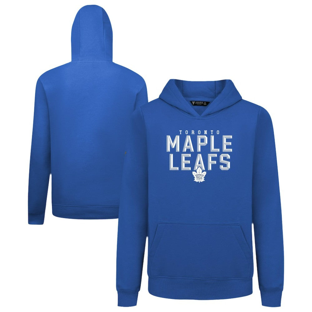 Toronto Maple Leafs Levelwear Youth Podium Carve Pullover Hoodie Online