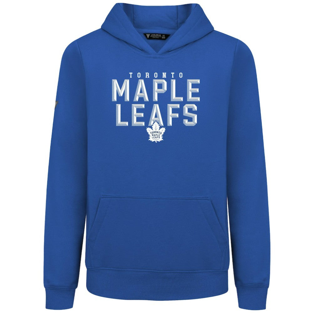 Toronto Maple Leafs Levelwear Youth Podium Carve Pullover Hoodie Online