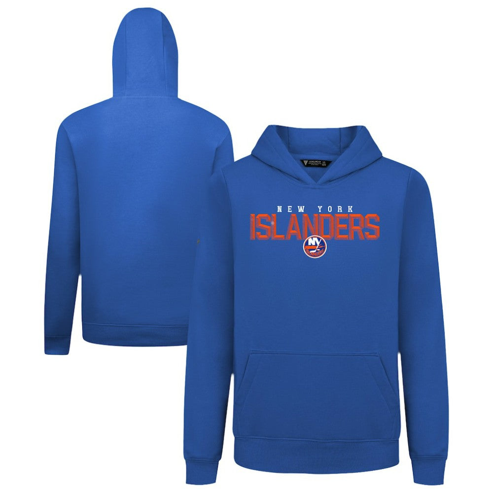 New York Islanders Levelwear Youth Podium Carve Pullover Hoodie Online