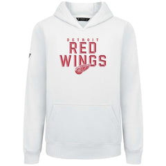 Detroit Red Wings Levelwear Youth Podium Carve Pullover Hoodie On Sale