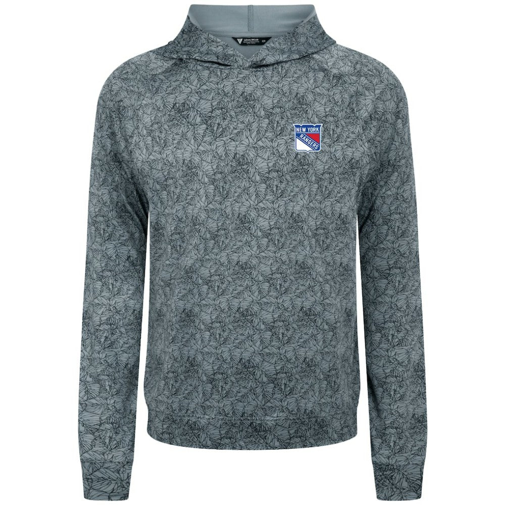 New York Rangers Levelwear Albatross Raglan Pullover Hoodie On Sale