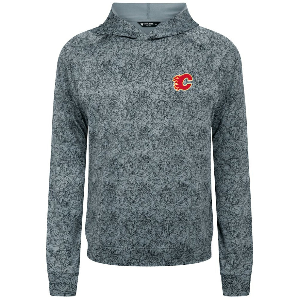 Calgary Flames Levelwear Albatross Raglan Pullover Hoodie For Sale