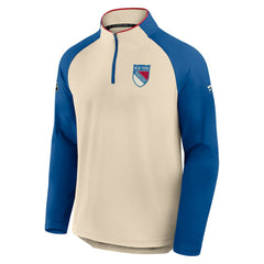 New York Rangers Fanatics 2026 NHL Winter Classic Authentic Pro Quarter-Zip Outlet