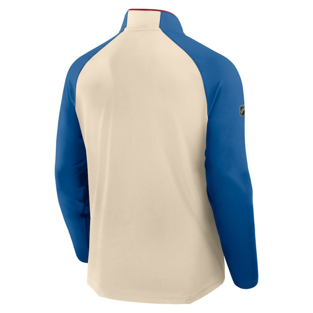 New York Rangers Fanatics 2026 NHL Winter Classic Authentic Pro Quarter-Zip Outlet