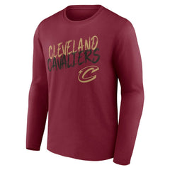 Cleveland Cavaliers Hustle Custom Long Sleeve T-Shirt sale Outlet