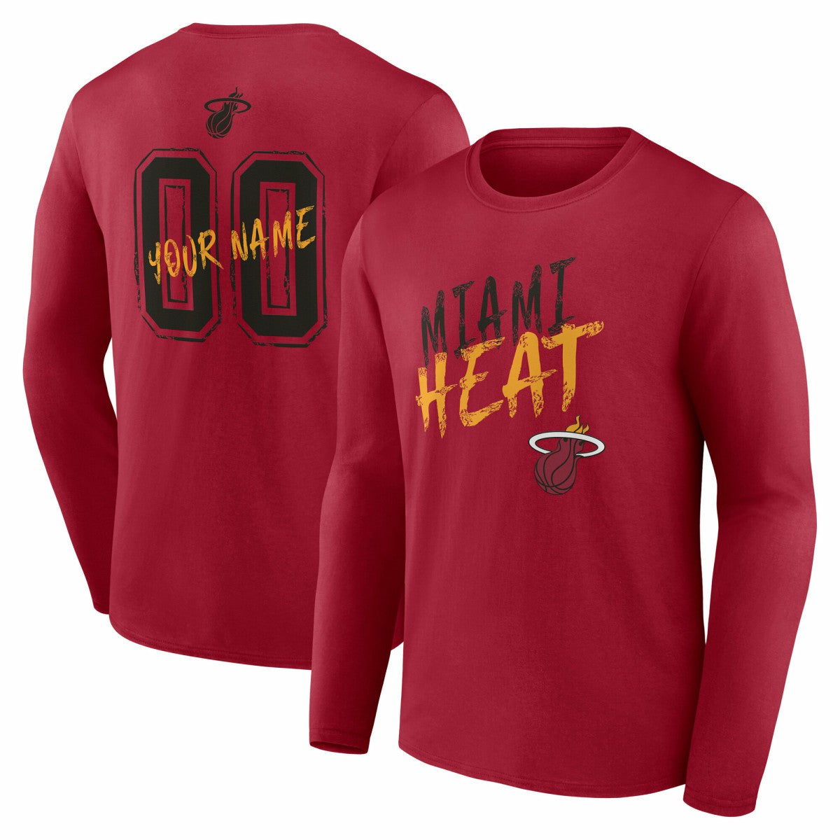 Miami Heat Hustle Custom Long Sleeve T-Shirt Outlet