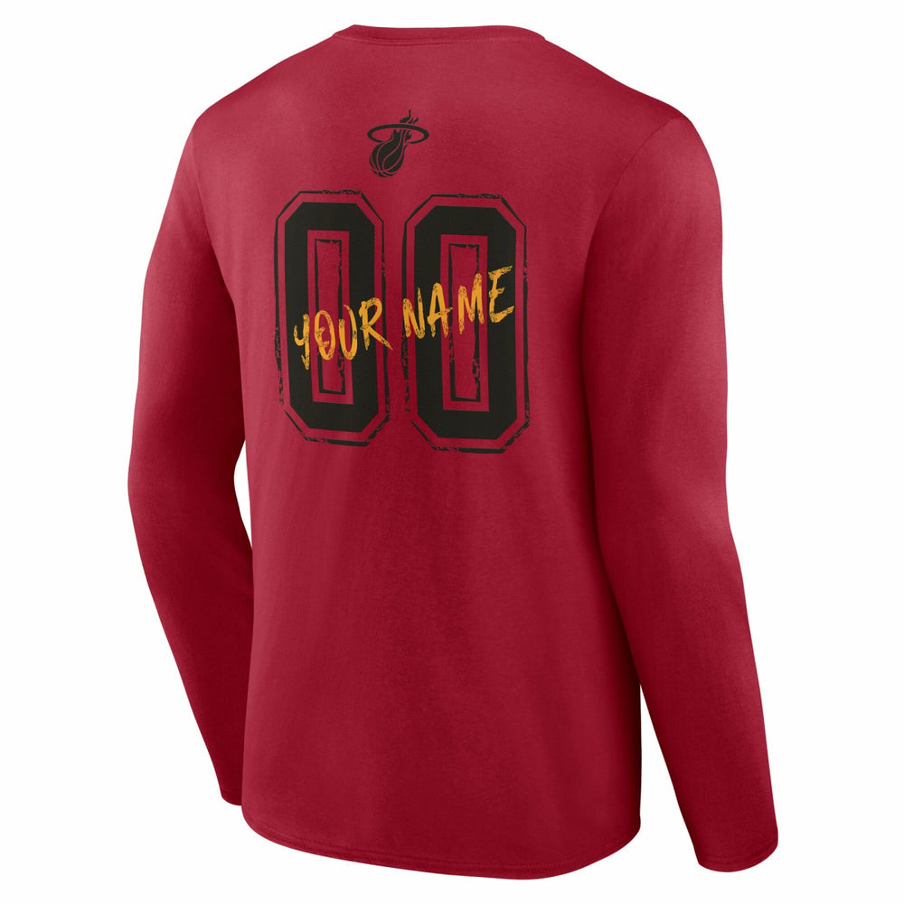 Miami Heat Hustle Custom Long Sleeve T-Shirt Outlet