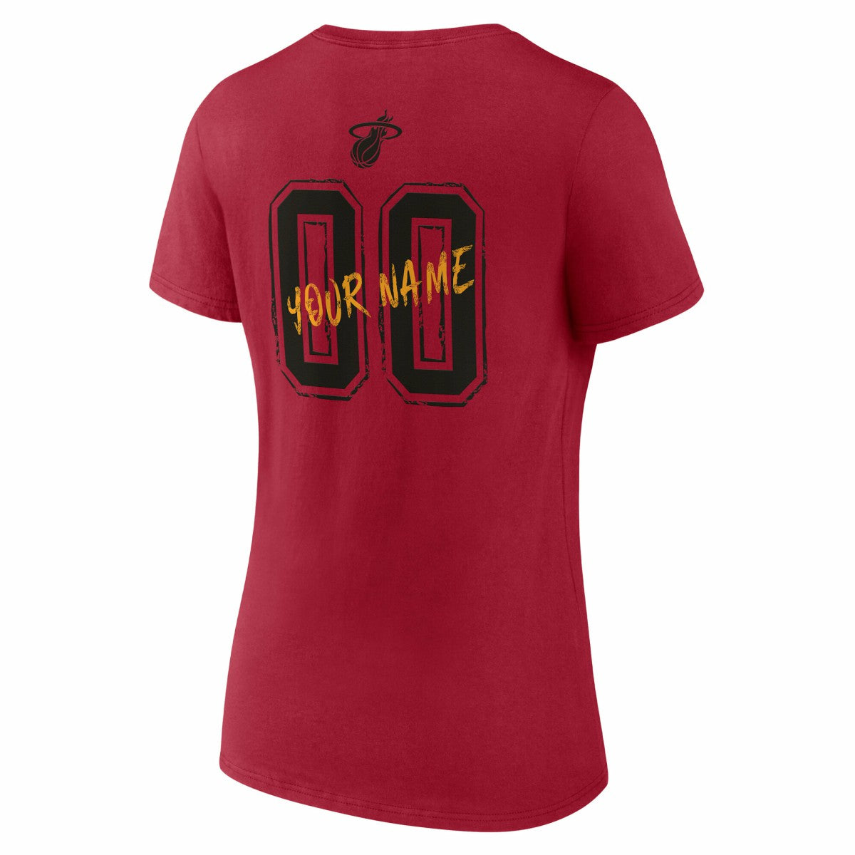 Miami Heat Women's Hustle Custom V-Neck T-Shirt On Sale