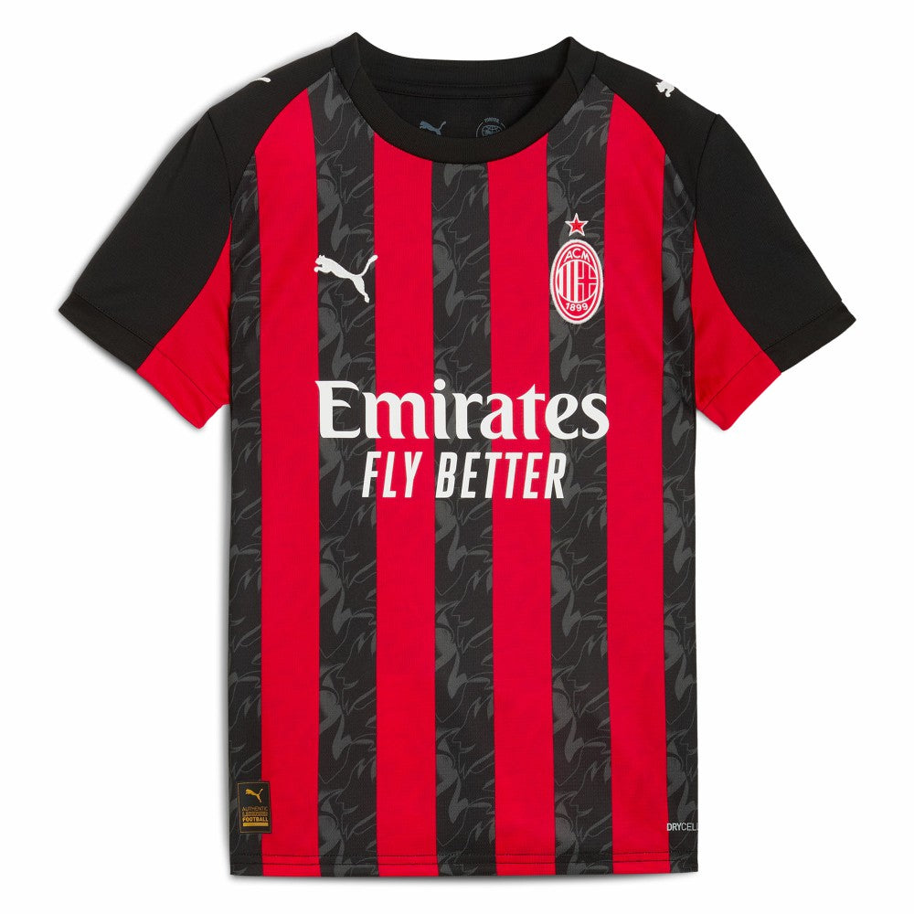 AC Milan Youth 2025/26 Home Replica Jersey Red - Puma