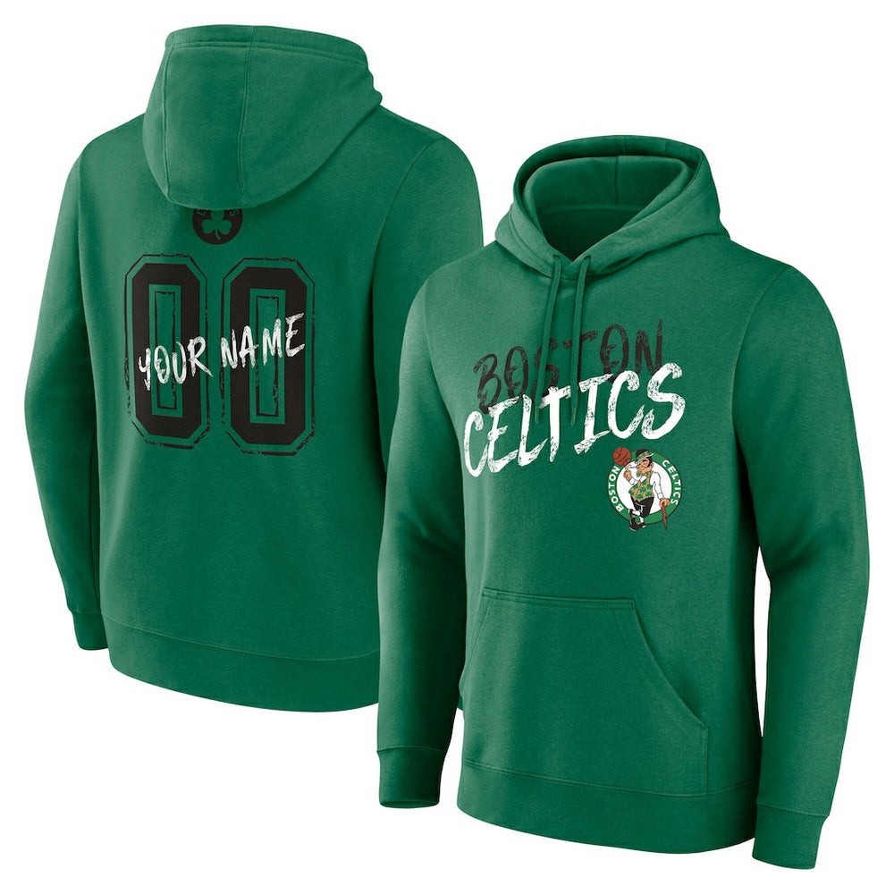 Boston Celtics Hustle Custom Pullover Hoodie For Sale