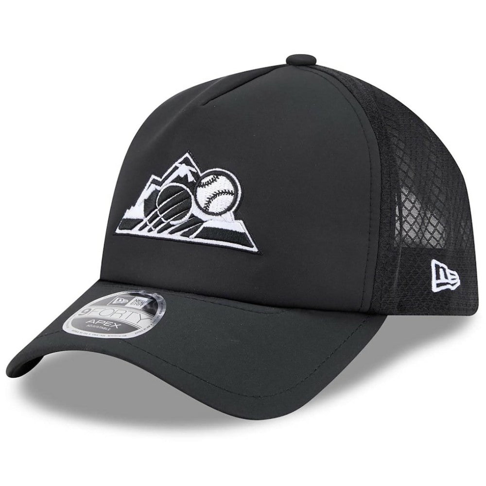Colorado Rockies New Era 2026 Batting Practice Alternate Apex 9FORTY Adjustable Hat | MLB New
