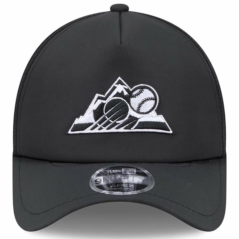 Colorado Rockies New Era 2026 Batting Practice Alternate Apex 9FORTY Adjustable Hat | MLB New