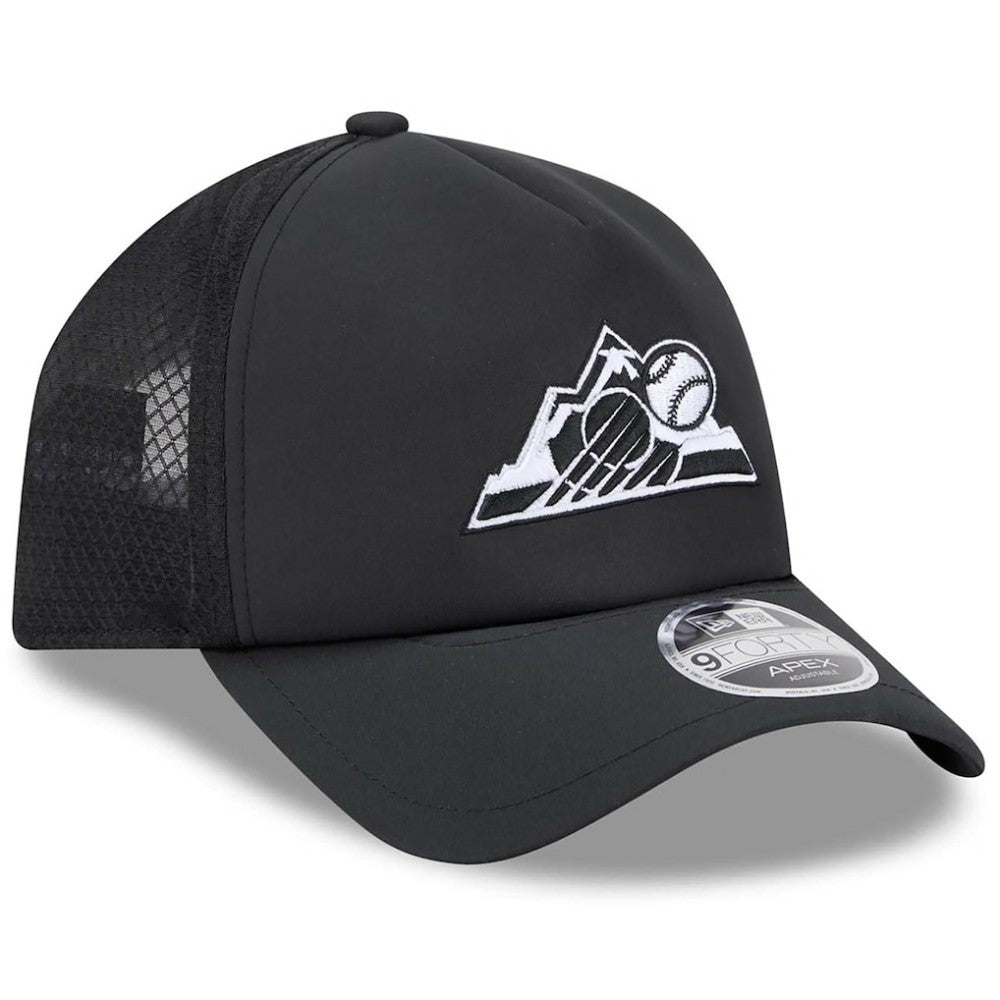 Colorado Rockies New Era 2026 Batting Practice Alternate Apex 9FORTY Adjustable Hat | MLB New