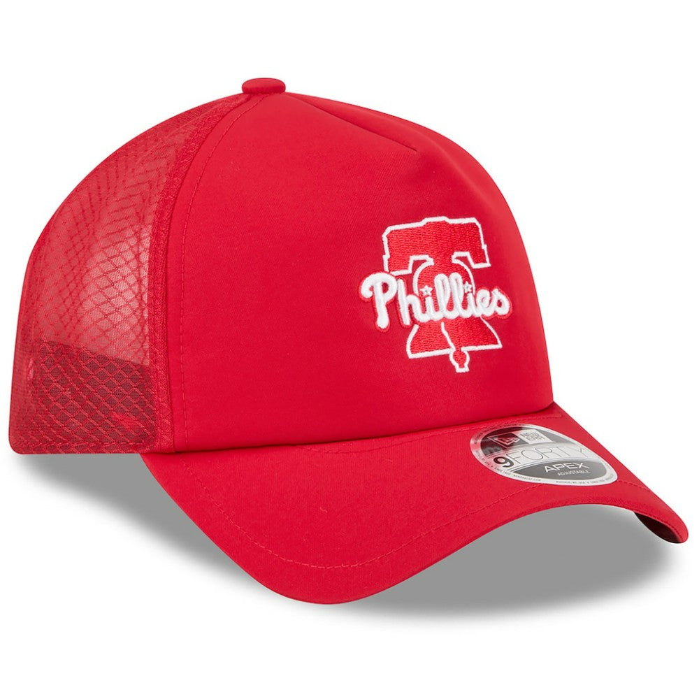 Philadelphia Phillies New Era 2026 Batting Practice Alternate Apex 9FORTY Adjustable Hat | MLB Sale
