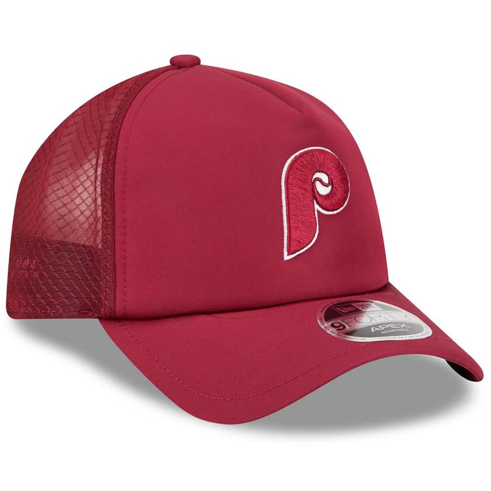 Philadelphia Phillies New Era 2026 Batting Practice Alternate Apex 9FORTY Adjustable Hat | MLB Discount