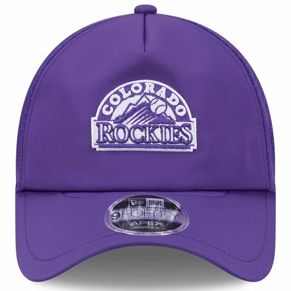 Colorado Rockies New Era 2026 Batting Practice Alternate Apex 9FORTY Adjustable Hat | MLB Shop