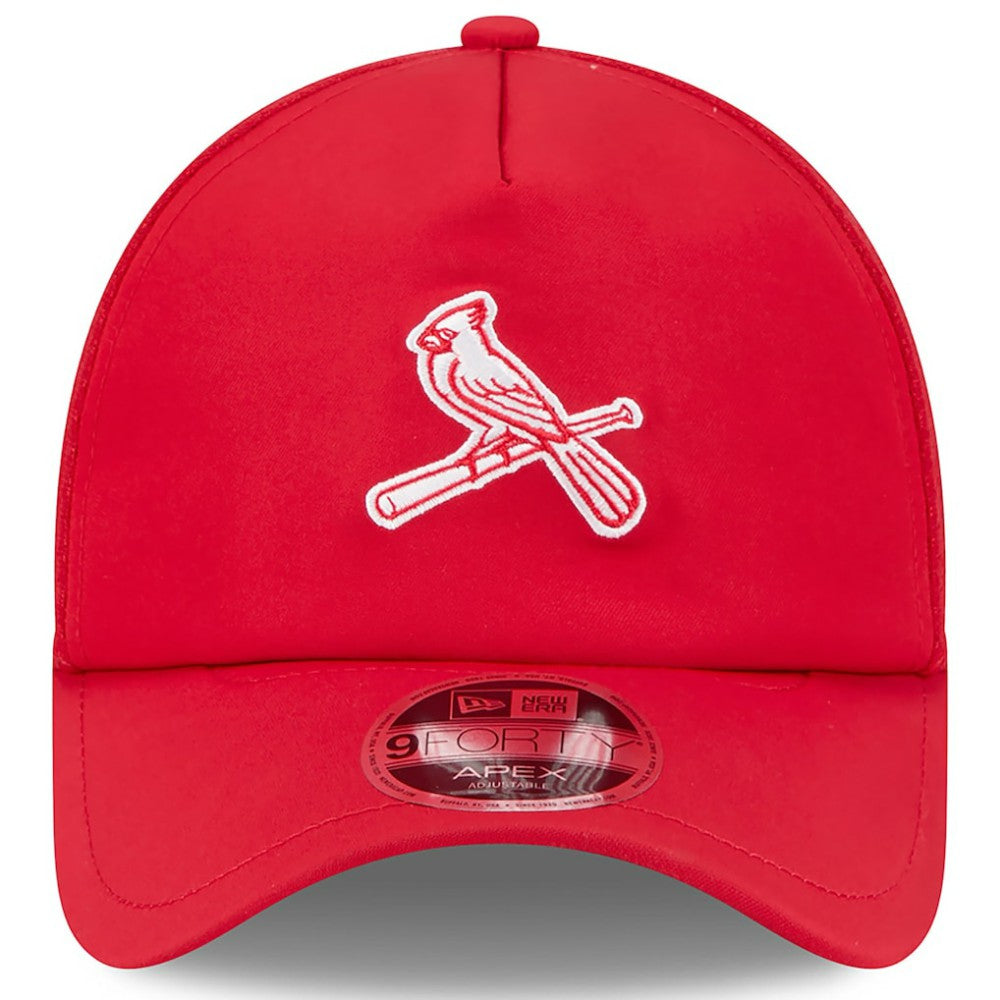 St. Louis Cardinals New Era 2026 Batting Practice Alternate Apex 9FORTY Adjustable Hat | MLB New