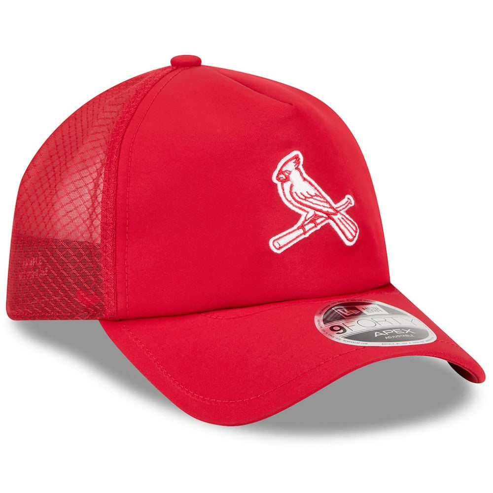 St. Louis Cardinals New Era 2026 Batting Practice Alternate Apex 9FORTY Adjustable Hat | MLB New