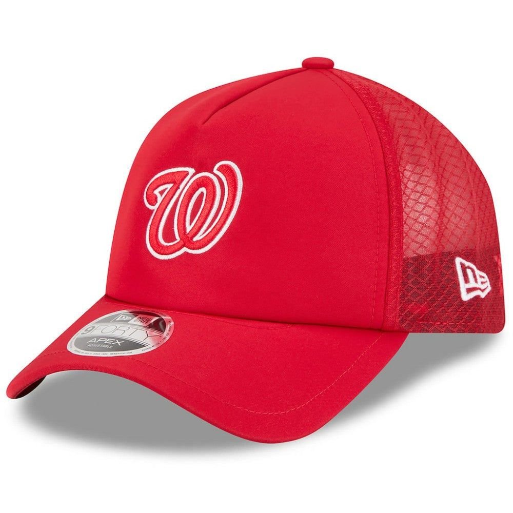 Washington Nationals New Era 2026 Batting Practice Alternate Apex 9FORTY Adjustable Hat | MLB Outlet