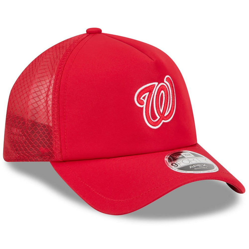 Washington Nationals New Era 2026 Batting Practice Alternate Apex 9FORTY Adjustable Hat | MLB Outlet