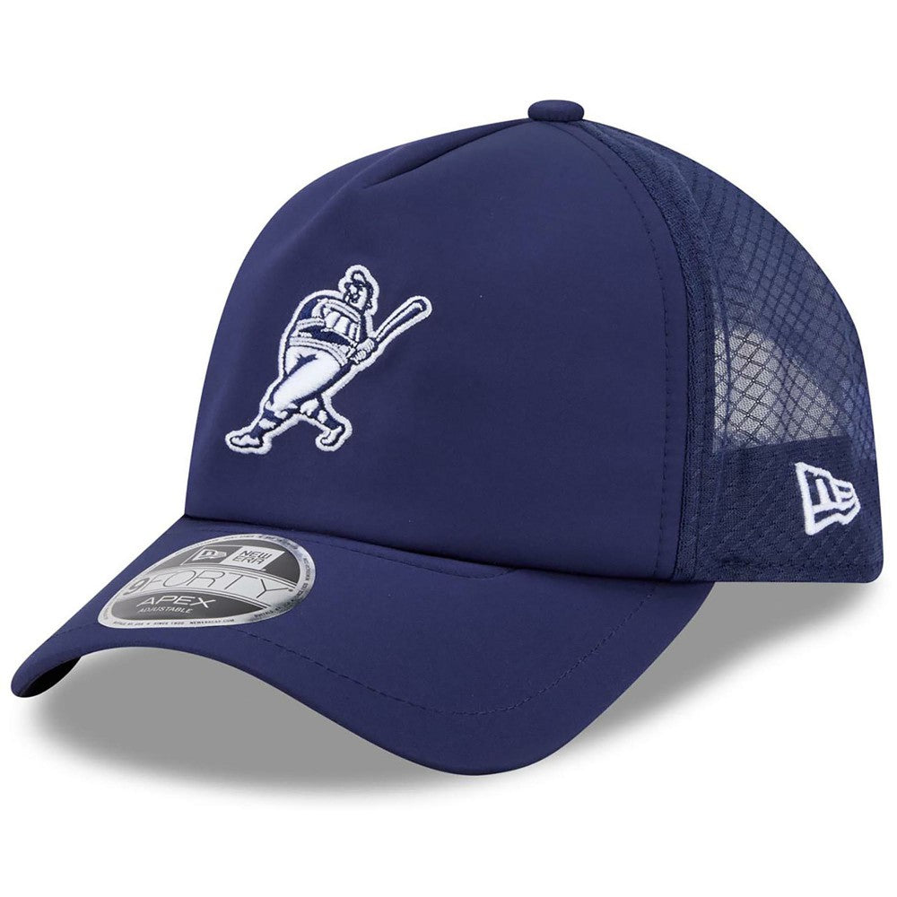 Milwaukee Brewers New Era 2026 Batting Practice Alternate Apex 9FORTY Adjustable Hat | MLB Online