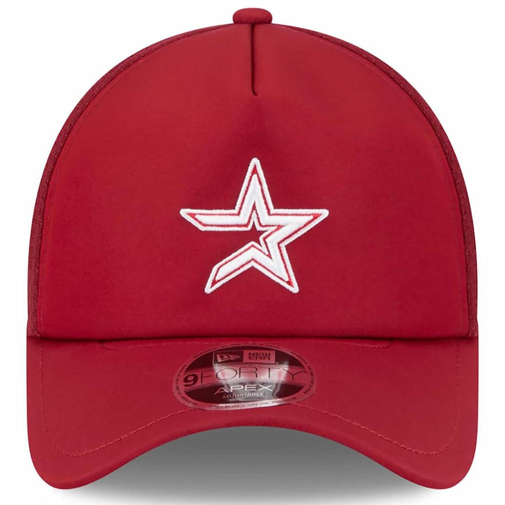 Houston Astros New Era 2026 Batting Practice Alternate Apex 9FORTY Adjustable Hat | MLB On Sale