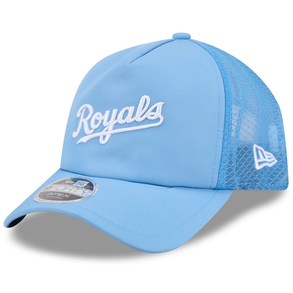 Kansas City Royals New Era 2026 Batting Practice Alternate Apex 9FORTY Adjustable Hat | MLB US