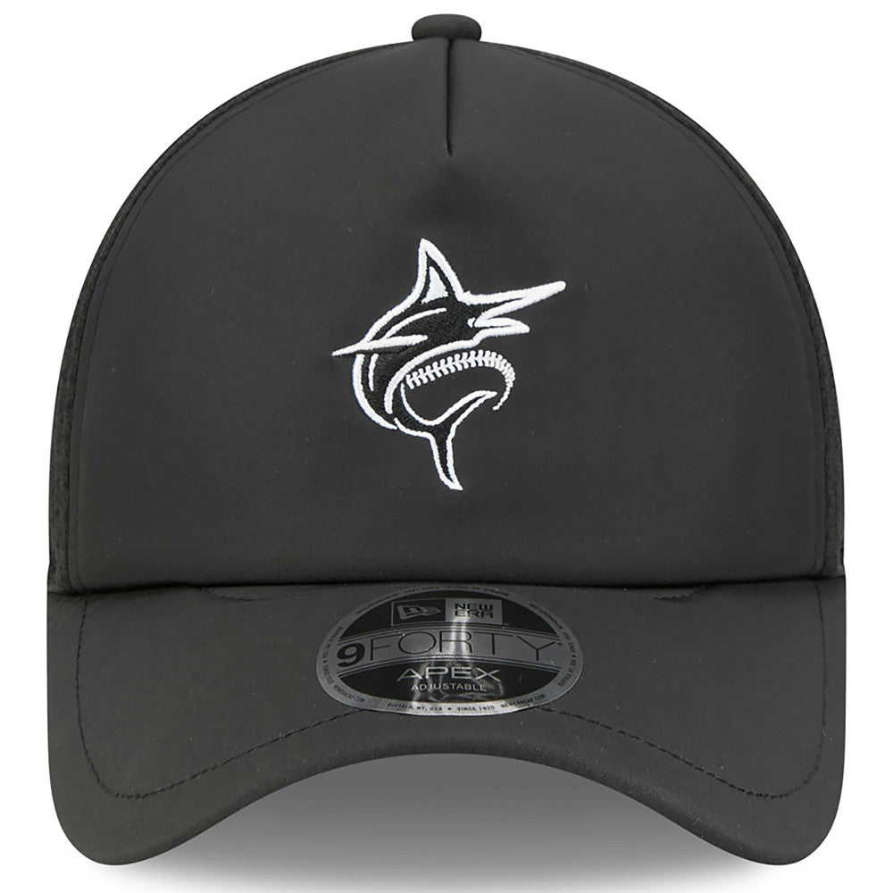 Miami Marlins New Era 2026 Batting Practice Alternate Apex 9FORTY Adjustable Hat | MLB US
