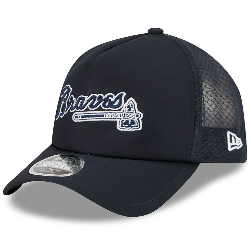 Atlanta Braves New Era 2026 Batting Practice Alternate Apex 9FORTY Adjustable Hat | MLB On Sale