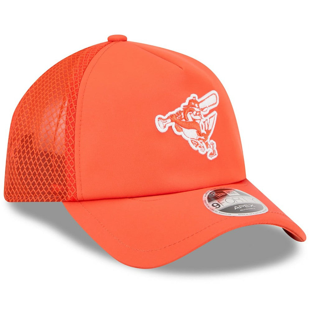 Baltimore Orioles New Era 2026 Batting Practice Alternate Apex 9FORTY Adjustable Hat | MLB Sale