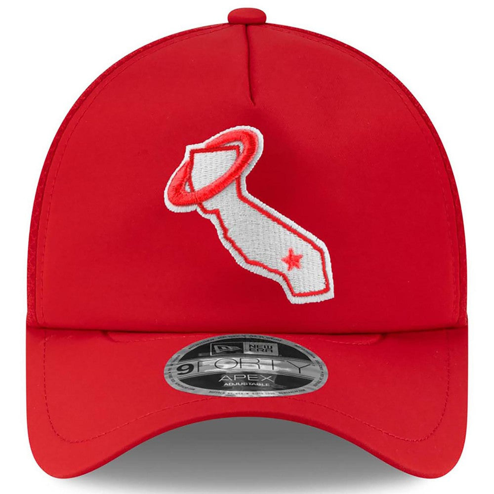 Los Angeles Angels New Era 2026 Batting Practice Alternate Apex 9FORTY Adjustable Hat | MLB Sale