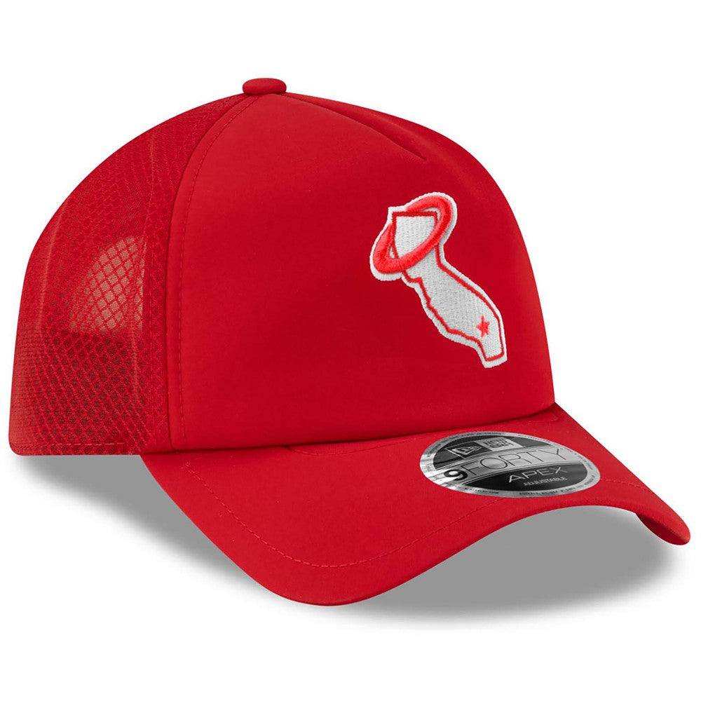 Los Angeles Angels New Era 2026 Batting Practice Alternate Apex 9FORTY Adjustable Hat | MLB Sale