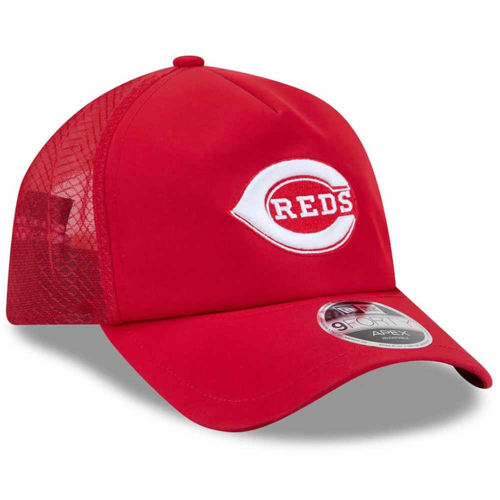 Cincinnati Reds New Era 2026 Batting Practice Alternate Apex 9FORTY Adjustable Hat | MLB On Sale