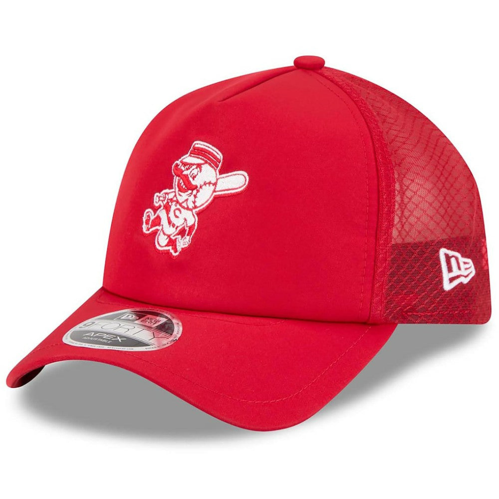 Cincinnati Reds New Era 2026 Batting Practice Alternate Apex 9FORTY Adjustable Hat | MLB US