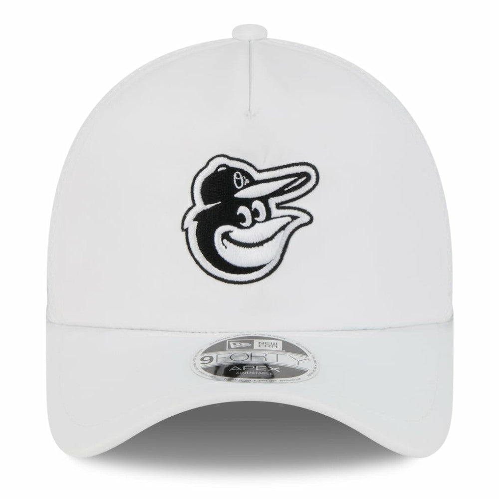Baltimore Orioles New Era 2026 Batting Practice Apex 9FORTY Adjustable Trucker Hat | MLB US