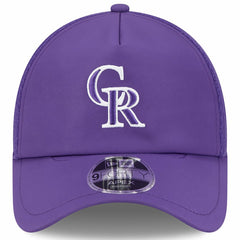 Colorado Rockies New Era 2026 Batting Practice Apex 9FORTY Adjustable Trucker Hat | MLB Outlet