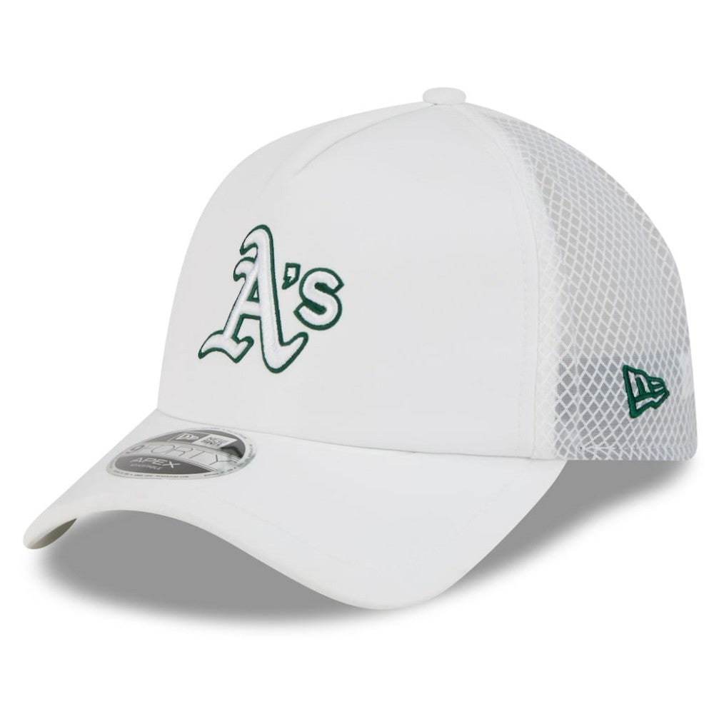 Athletics New Era 2026 Batting Practice Apex 9FORTY Adjustable Trucker Hat | MLB Near me