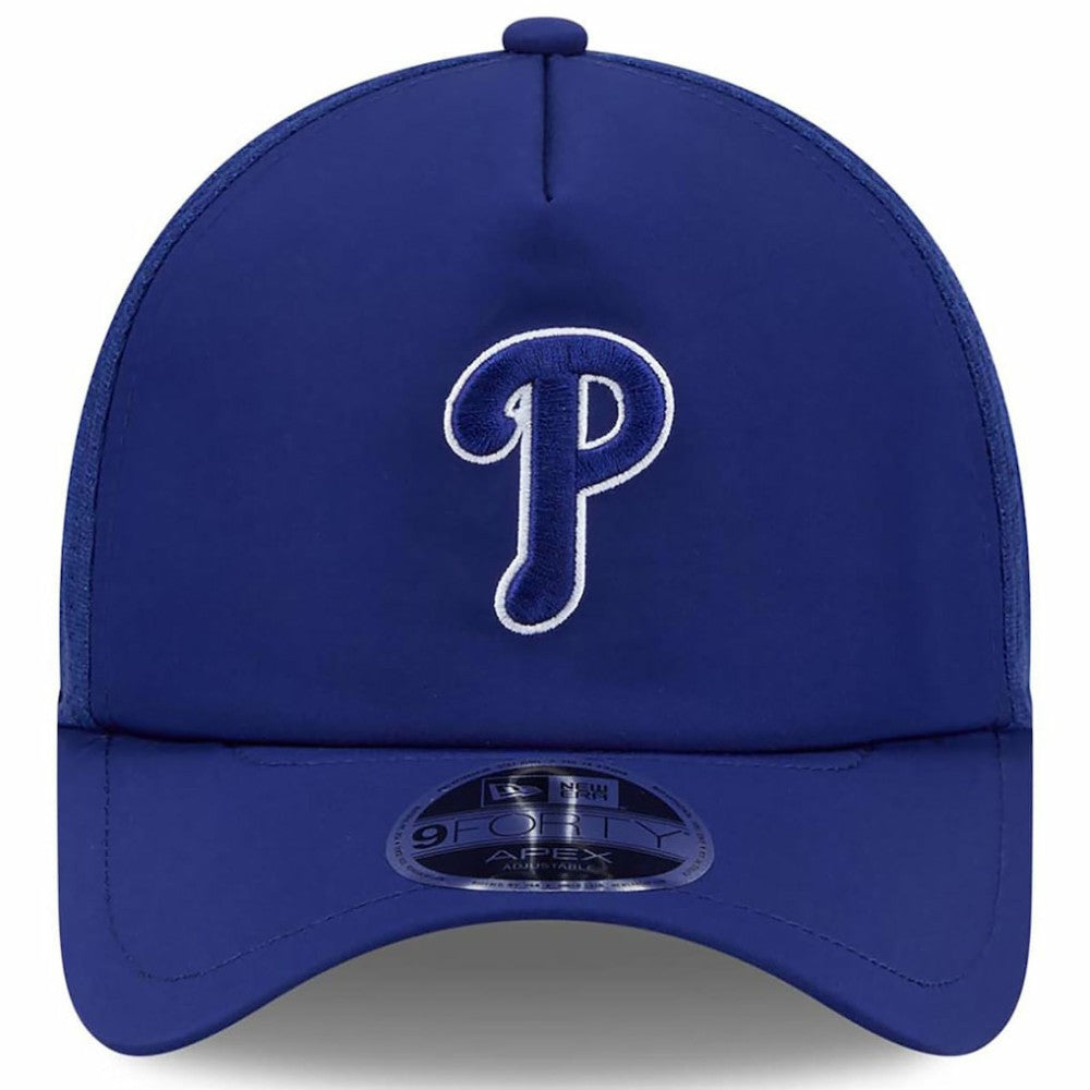 Philadelphia Phillies New Era 2026 Batting Practice Apex 9FORTY Adjustable Trucker Hat | MLB Near me