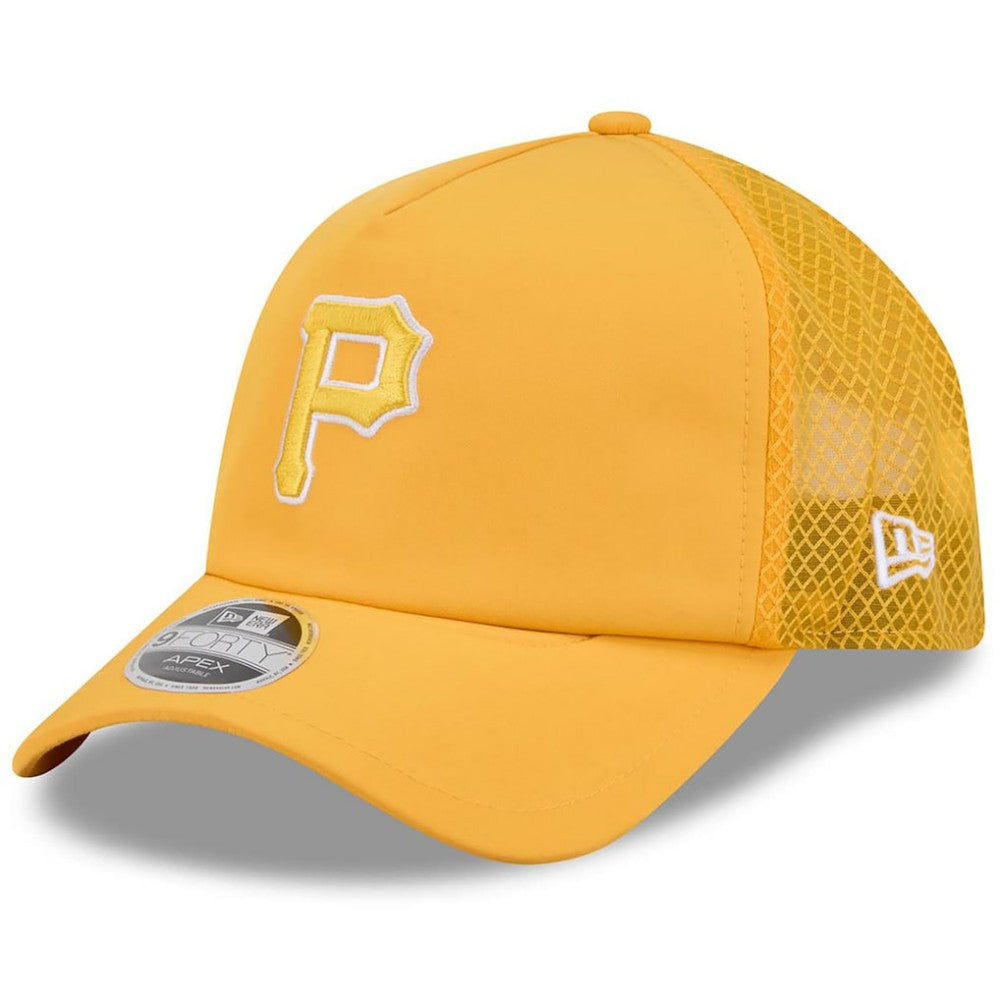 Pittsburgh Pirates New Era 2026 Batting Practice Apex 9FORTY Adjustable Trucker Hat | MLB Discount