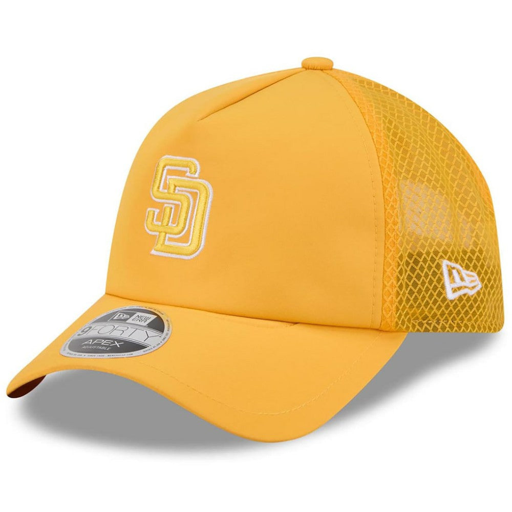 San Diego Padres New Era 2026 Batting Practice Apex 9FORTY Adjustable Trucker Hat | MLB Near me