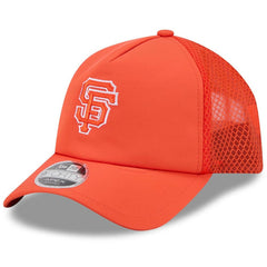 San Francisco Giants New Era 2026 Batting Practice Apex 9FORTY Adjustable Trucker Hat | MLB New