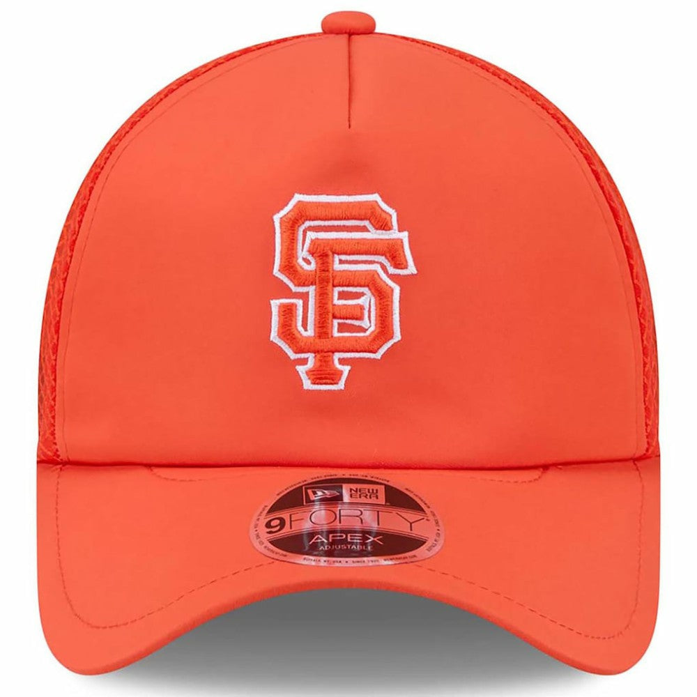 San Francisco Giants New Era 2026 Batting Practice Apex 9FORTY Adjustable Trucker Hat | MLB New