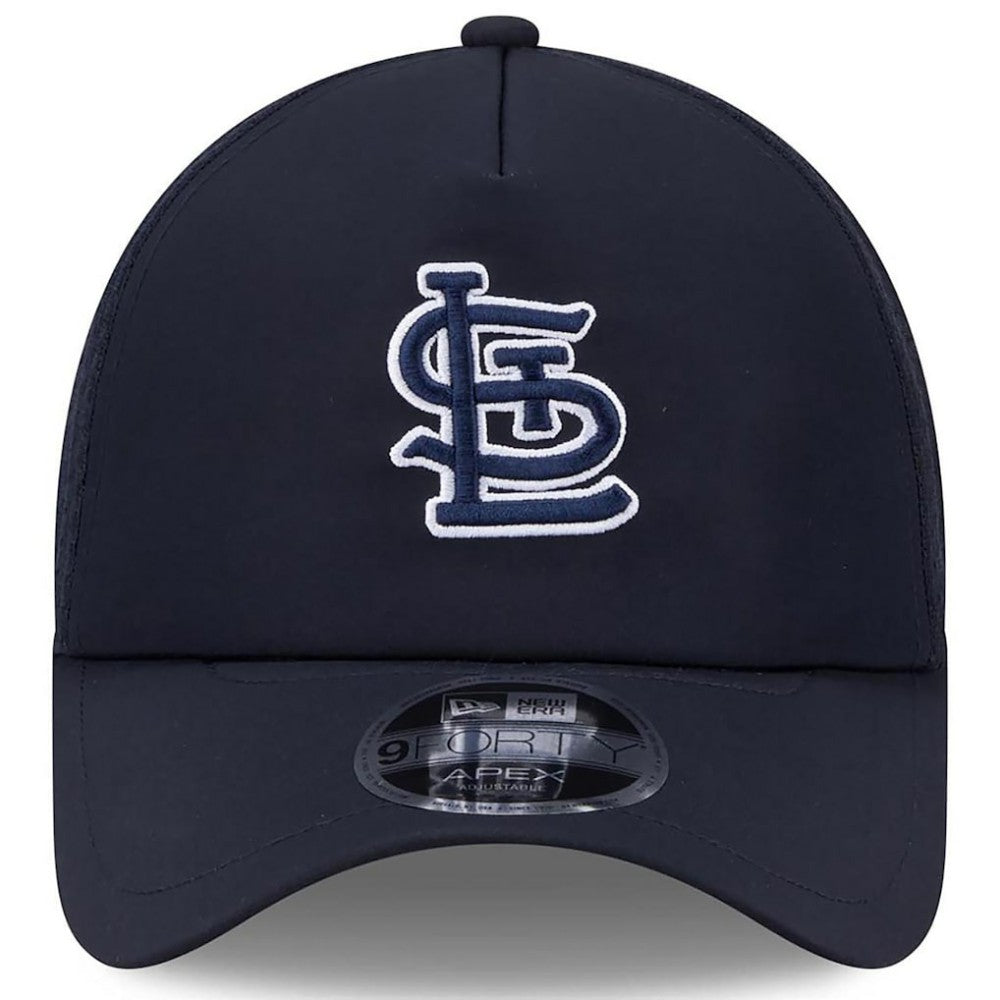 St. Louis Cardinals New Era 2026 Batting Practice Apex 9FORTY Adjustable Trucker Hat | MLB Near me
